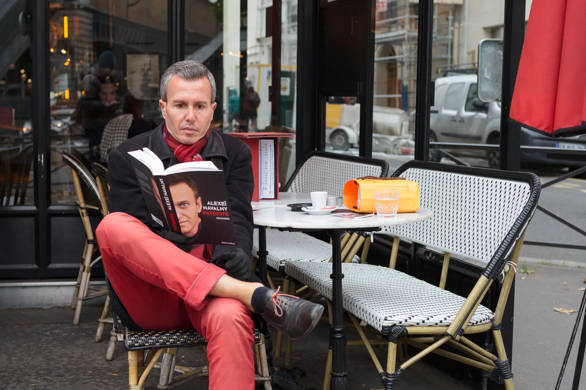 Le lecteur saisi d'effroi
