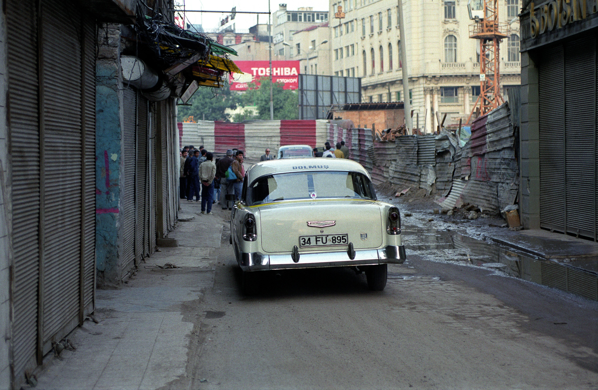 Vieilles voitures américianes à Istanbul