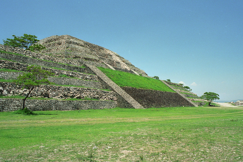 Vestiges du site archéologique de Xochicalco.