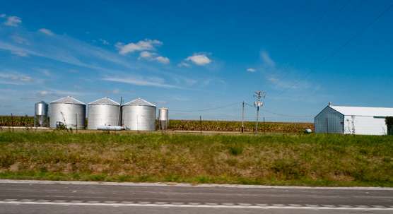 Ferme isolée dans la campagne d’Alabama