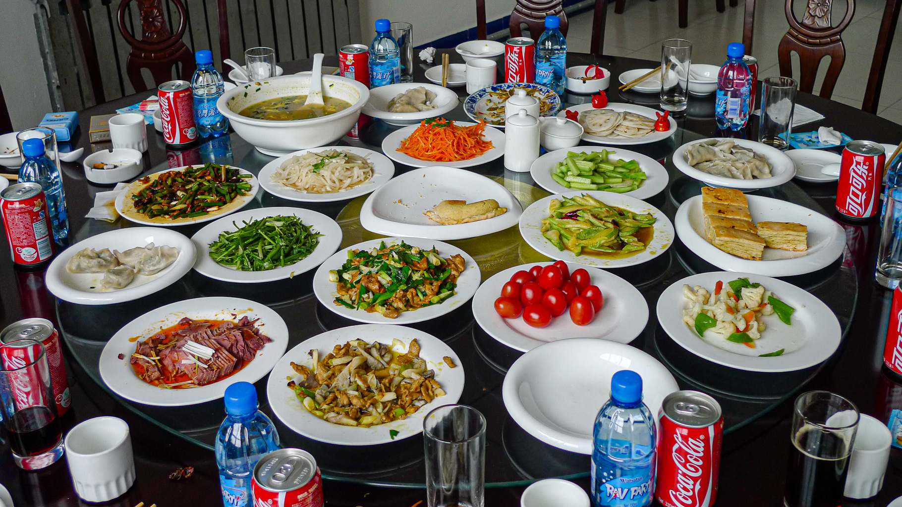 Table de repas plus rustique en Chine
