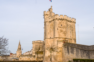 La tour Saint-Nicolas et les fortifications de La Rochelle