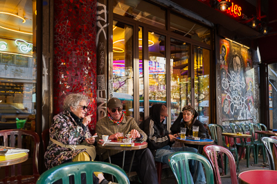 Belleville. Un café aux 'Folies'