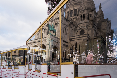 La basilique du Sacré-Coeur déstructurée
