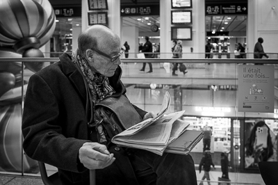 Il était une fois... un lecteur de quotidien papier